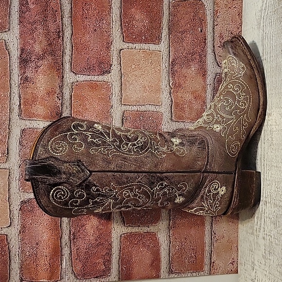 Corral Teen Western Boots - Picture 2 of 6